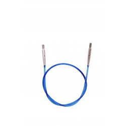 KnitPro Seil - ergibt 50 cm Rundnadeln - blau