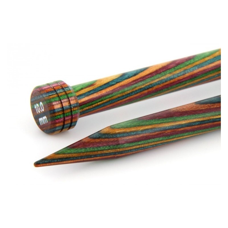 KnitPro Single Point Needle  Wood - 40cm - 3.5mm