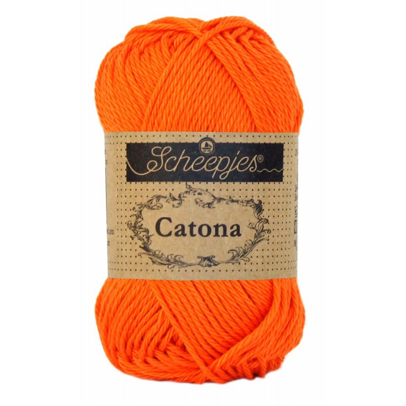 Scheepjes Catona 50 - 189 Royal Orange