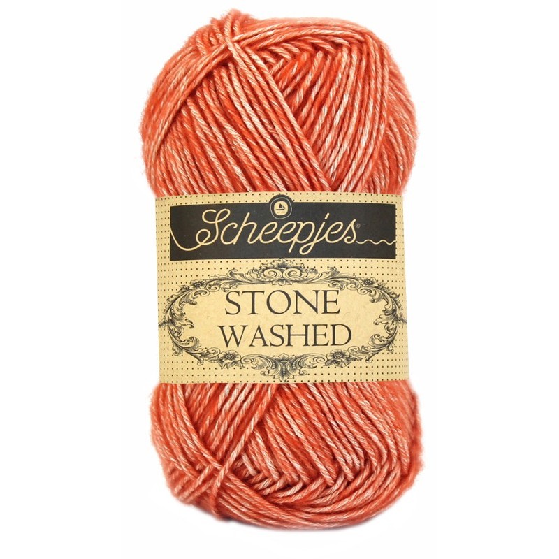 Scheepjes Stone Washed - 816 Coral