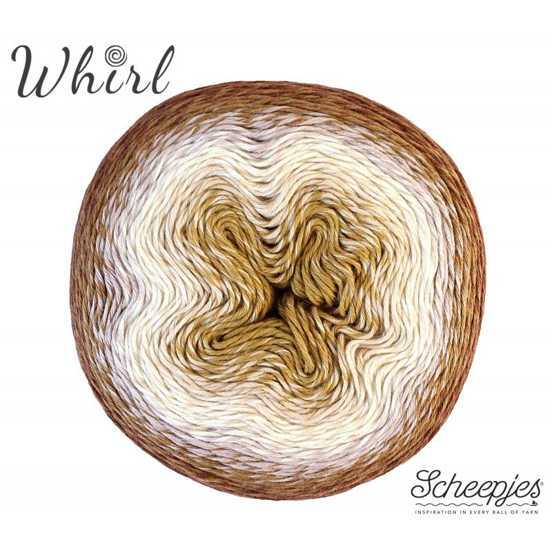Scheepjes Whirl 756 Caramel Core Blimey Scheepjes Whirl 756 Caramel Core Blimey