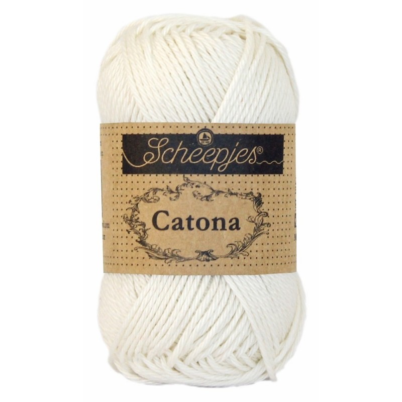 Scheepjes Catona 100 - 105 Bridal White