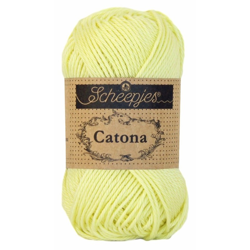 Scheepjes Catona 25 - 100 Lemon Chiffon