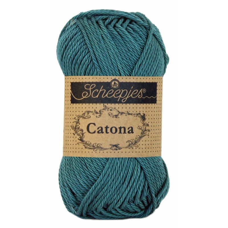 Scheepjes Catona 25 - 391 Deep Ocean Green