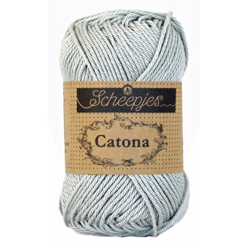 Scheepjes Catona 25 - 172 Light Silver Scheepjes Catona 25 - 172 Light Silver