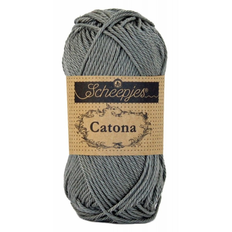 Scheepjes Catona 25 - 242 Metal Grey