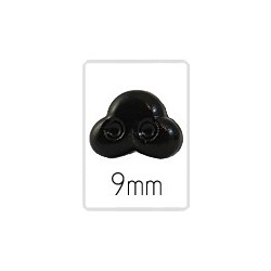 Animal nose (safety) - size 9mm -  5 pieces