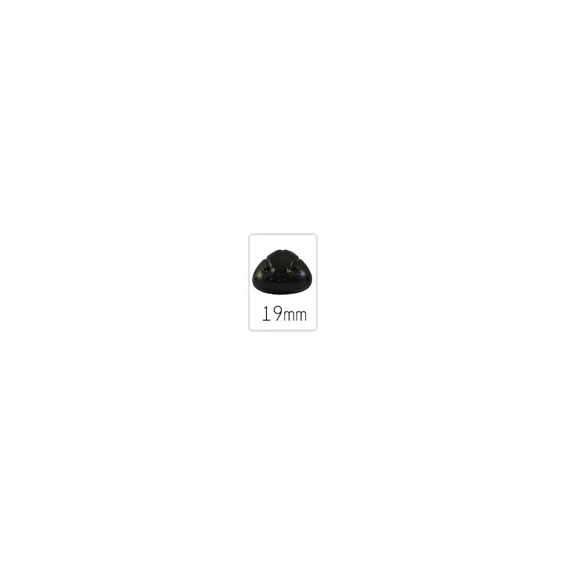 Animal nose (safety) - size 19 mm -  5 pieces