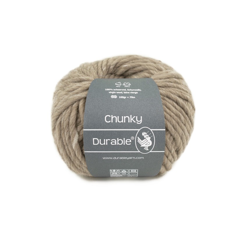 Durable Chunky 340 Taupe Durable Chunky 340 Taupe