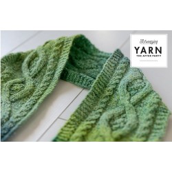 The After Party 12 - Mossy Cabled Scarf