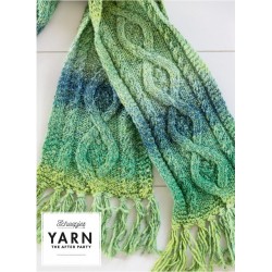 The After Party 12 - Mossy Cabled Scarf