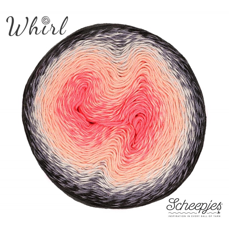 Scheepjes Whirl 784 Watermelon Hell Raiser Scheepjes Whirl 784 Watermelon Hell Raiser
