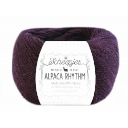 Scheepjes Alpaca Rhythm 662 Paso dark purple