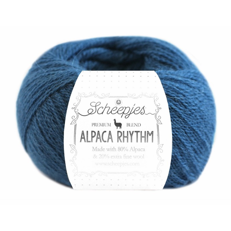 Scheepjes Alpaca Rhythm 657 Charleston Blue Scheepjes Alpaca Rhythm 657 Charleston Blue