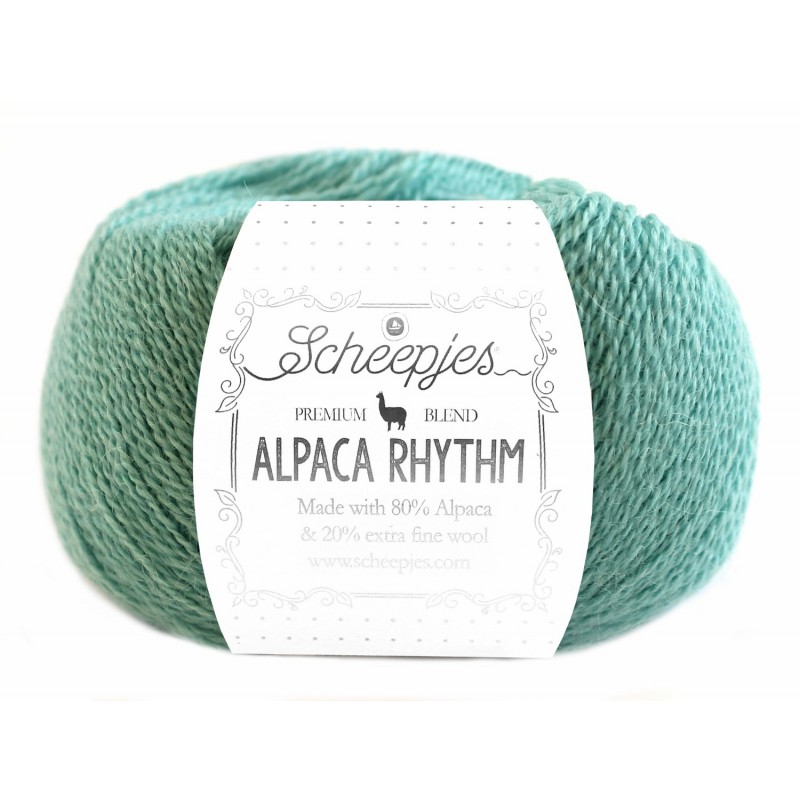 Scheepjes Alpaca Rhythm 655 Twist green Scheepjes Alpaca Rhythm 655 Twist green