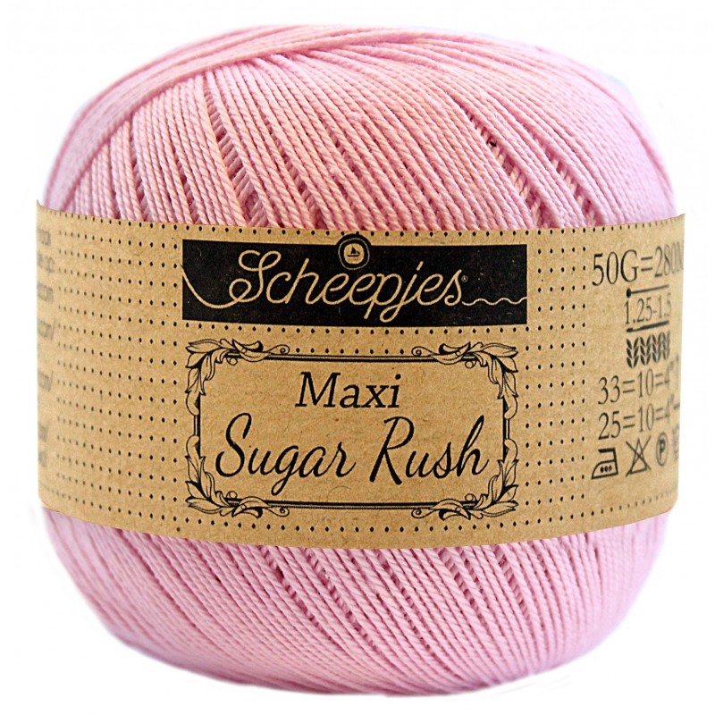 Scheepjes Maxi Sugar Rush 246 Icy Pink Scheepjes Maxi Sugar Rush 246 Icy Pink