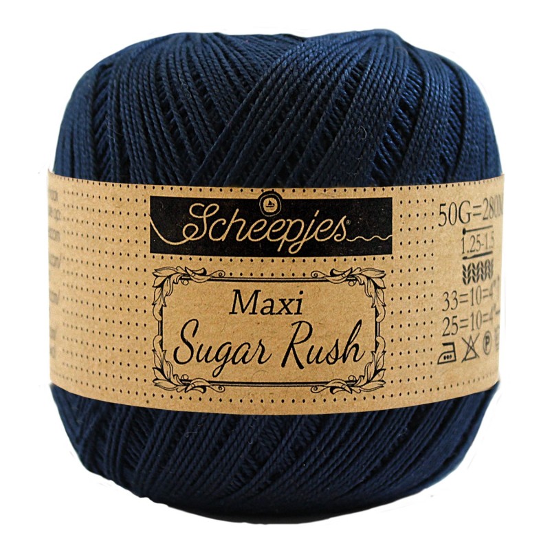 Scheepjes Maxi Sugar Rush 124 Ultramarine Scheepjes Maxi Sugar Rush 124 Ultramarine