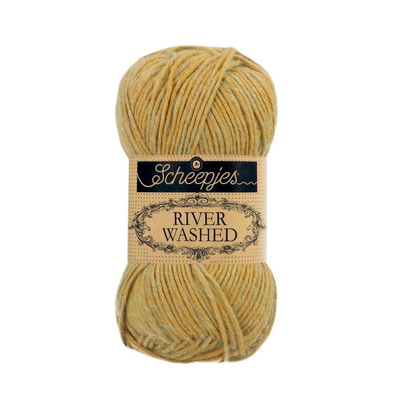 Scheepjes River Washed 959 Ural beige gris