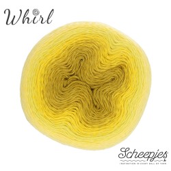 Scheepjes Whirl Ombre 551 Daffodil Dolally yellow