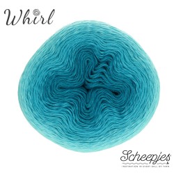 Scheepjes Whirl Ombre 559 Turquoise Turntable