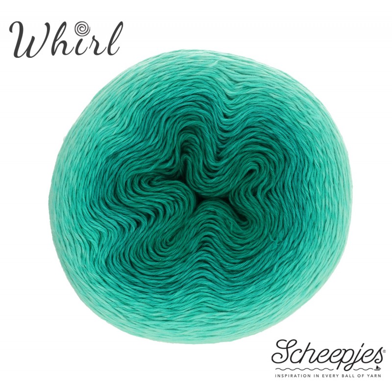 Scheepjes Whirl Ombre 560 Jade JimJam grun Scheepjes Whirl Ombre 560 Jade JimJam grun