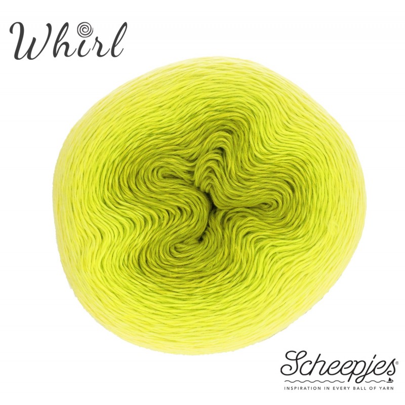 Scheepjes Whirl Ombre 563 Citrus Squeeze geel Scheepjes Whirl Ombre 563 Citrus Squeeze geel