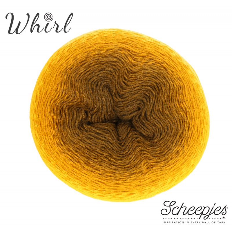 Scheepjes Whirl Ombre 564 Golden Glowworm oker Scheepjes Whirl Ombre 564 Golden Glowworm oker