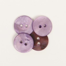 Drops Round (purple) (15mm)...