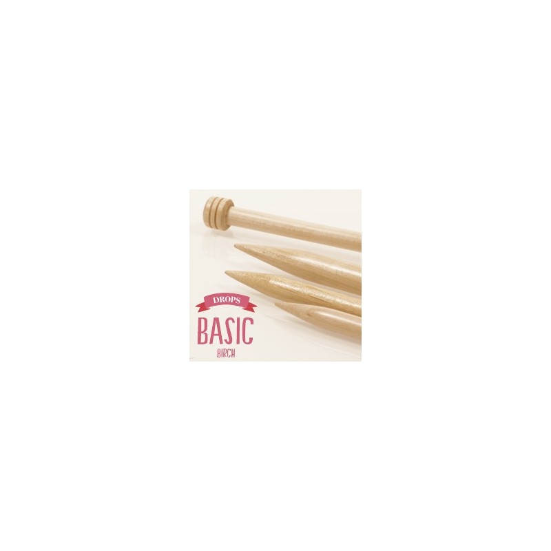 Drops Paarnadeln 5.5 mm 35 cm - birkenholz Drops Paarnadeln 5.5 mm 35 cm - birkenholz